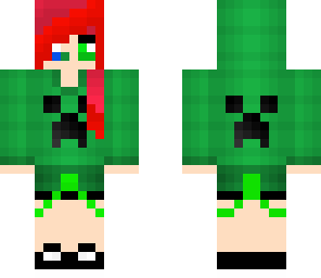 creeper gamer girl