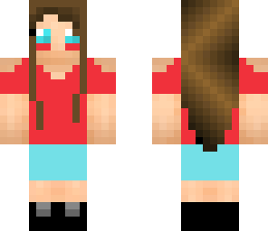 me in minecraft