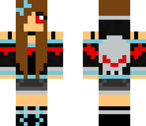 skull girl edit