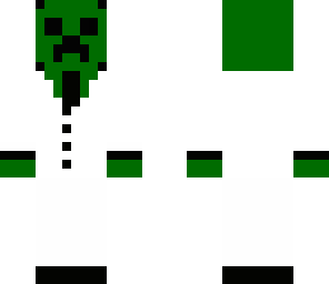 creeper in a white suit