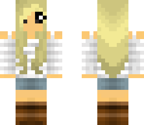 casual blonde