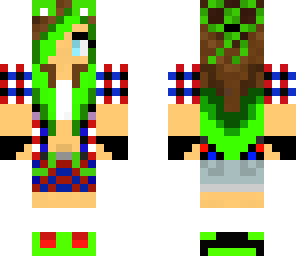 green girl