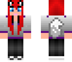 arctic wolf girl red