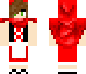 red hiding hood