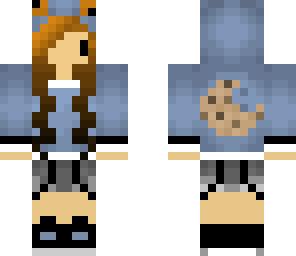 derpy-ish cookie monster girl