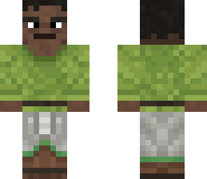 green indian boy