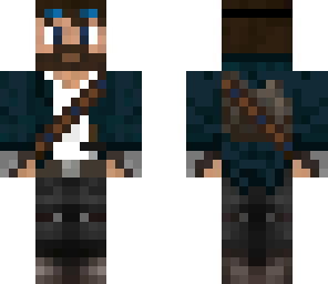 blue-coat adventurer