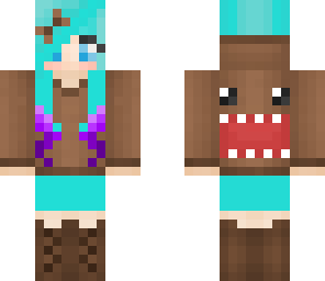 domo with purple