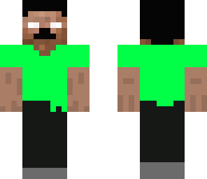 cool herobrine headphone