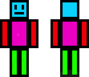 neon man