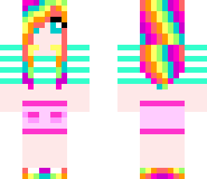 rainbow girl