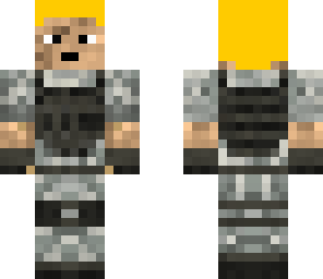 blonde soldier