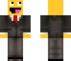 smiley man in suit