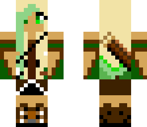 edited elf mage girl