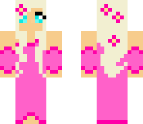 pink dress girl