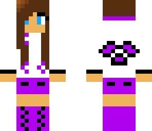 purple panda girl