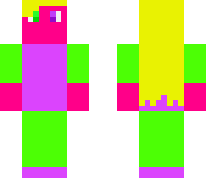 neon woman