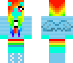 rainbow dash the human