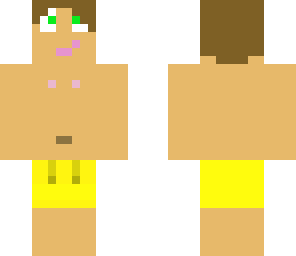 swimmer with budder shorts