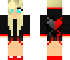 straight hair red and black girl