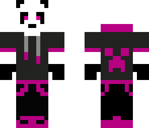 purple panda hoodie