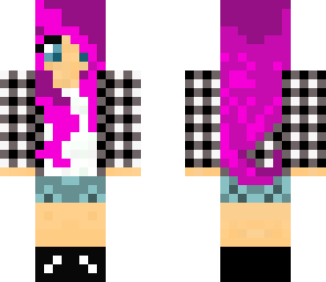 pink girl with headphones
