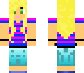 simple blonde girl