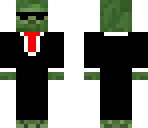 zombie in black