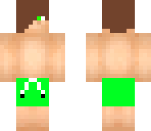 green deadlox bathing suit
