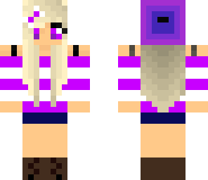 purple girl