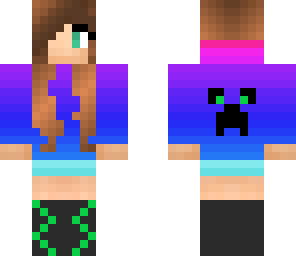 fixed colorful hoodie girl
