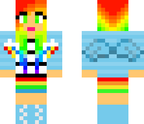 rainbow dash girl
