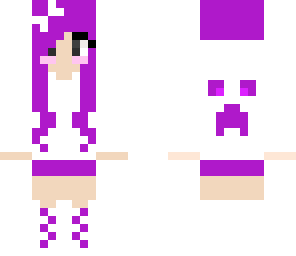 purple creeper girl