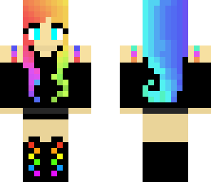rainbow girl