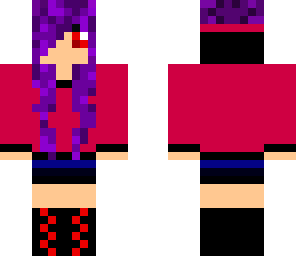 purple haired db
