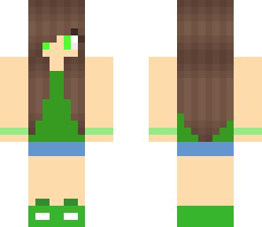 green girl