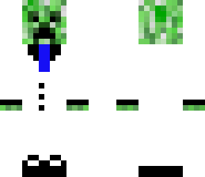 creeper white tuxedo