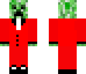 creeper red tuxedo