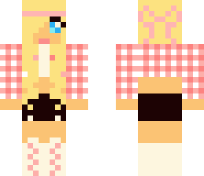 light pink summer girl