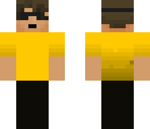 sky with yellow shirt