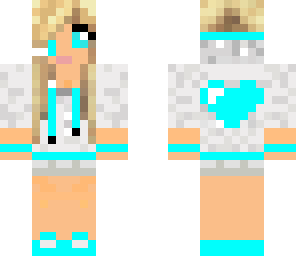 turquoise girl