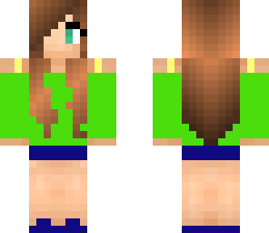 girl with brown hair