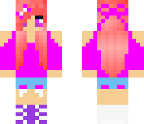cute pink girl
