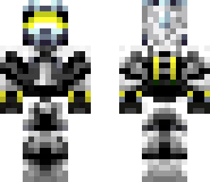 yellow neon warrior