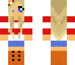 red and white sweatshirt girl