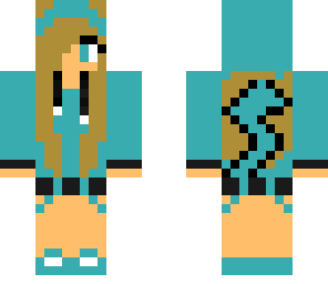 blue pika girl