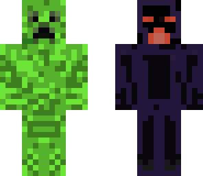 creeper and enderman 3rd attempt