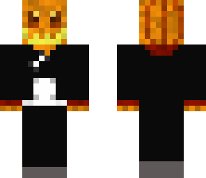 pumpkin in a tux