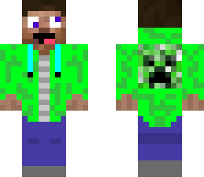 derpy steve creeper hoodie