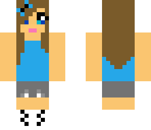 fixed blue girl